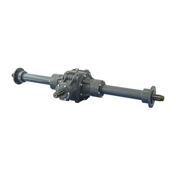 Agricultural round baler gearbox, model R1.92, designed for heavy-duty baling machinery in farming operations